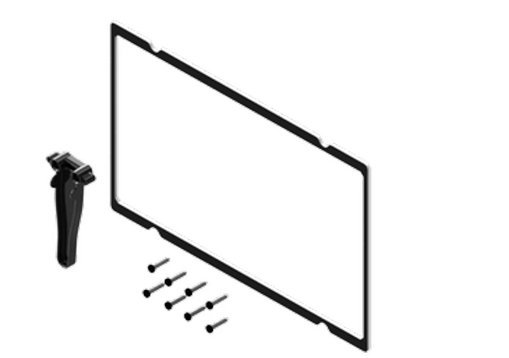 White Label NSS12 Evo3 And Zeus3 12in Dash Mount Kit 1 White Label NSS12 Evo3 And Zeus3 12in Dash Mount Kit