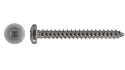 White Label 316 Pan Square Self Tapping Screw 14g X 1 Qty 6