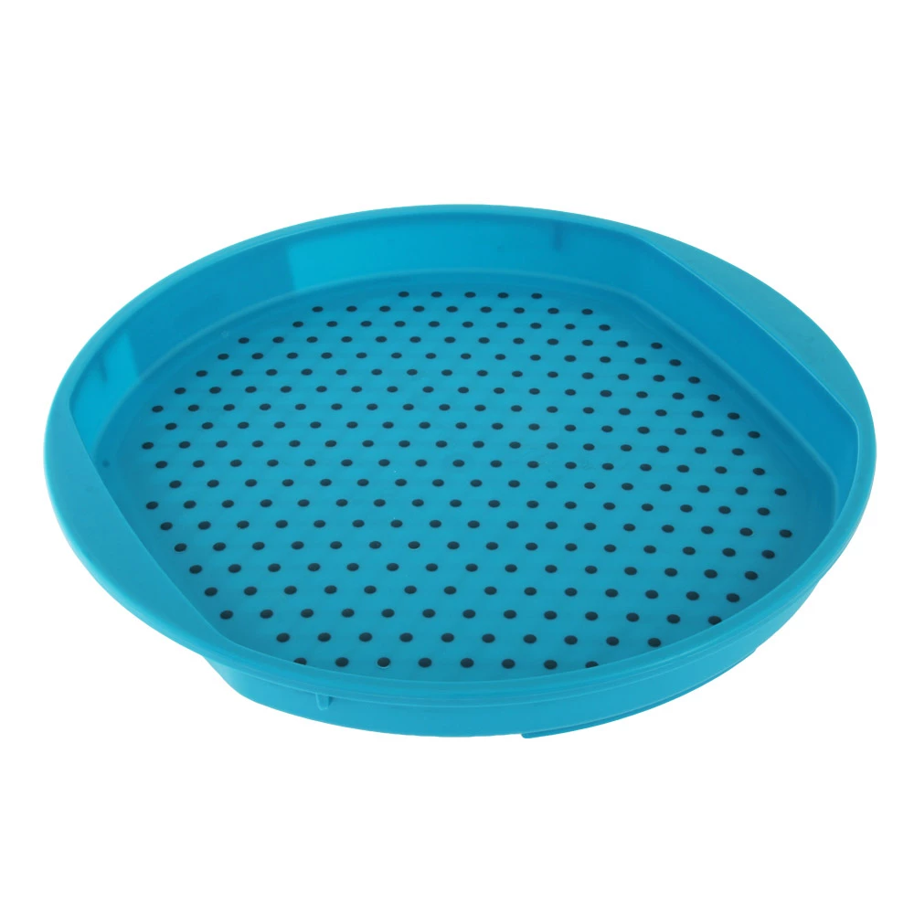 White Label Round Non-Slip Serving Tray 32.5cm - Assorted Colours 2 White Label Round Non-Slip Serving Tray 32.5cm - Assorted Colours - Image 2