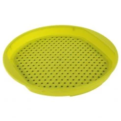 White Label Round Non-Slip Serving Tray 32.5cm - Assorted Colours