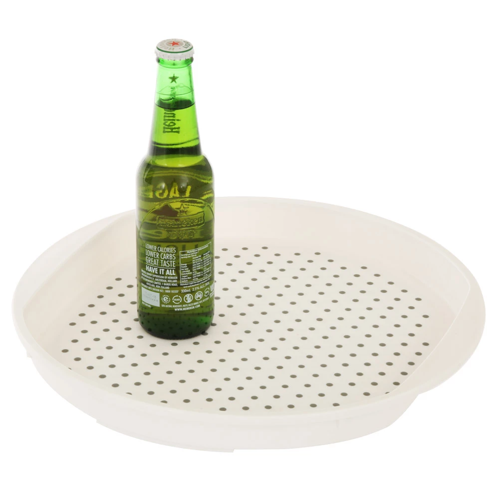 White Label Round Non-Slip Serving Tray 32.5cm - Assorted Colours 7 White Label Round Non-Slip Serving Tray 32.5cm - Assorted Colours - Image 7