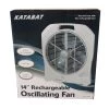 White Label AC/DC Rechargeable Oscillating Fan 14in