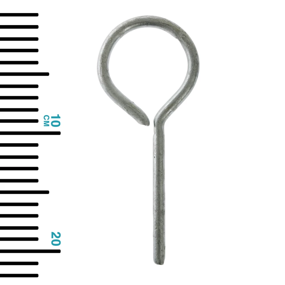 White Label Galvanised Ring Rowlocks 10mm Pair 2 White Label Galvanised Ring Rowlocks 10mm Pair - Image 2