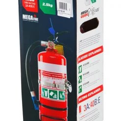 White Label MegaFire ABE Powder Type Fire Extinguisher 2.5kg -White Label Sales Store 106584 4 n