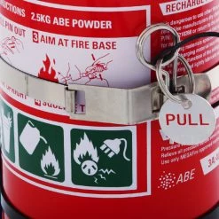White Label MegaFire ABE Powder Type Fire Extinguisher 2.5kg -White Label Sales Store 106584 6 n