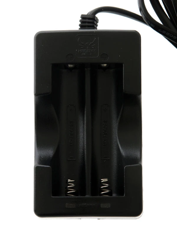 White Label Double Slot Lithium-Ion Battery Charger For 18650 1 White Label Double Slot Lithium-Ion Battery Charger For 18650