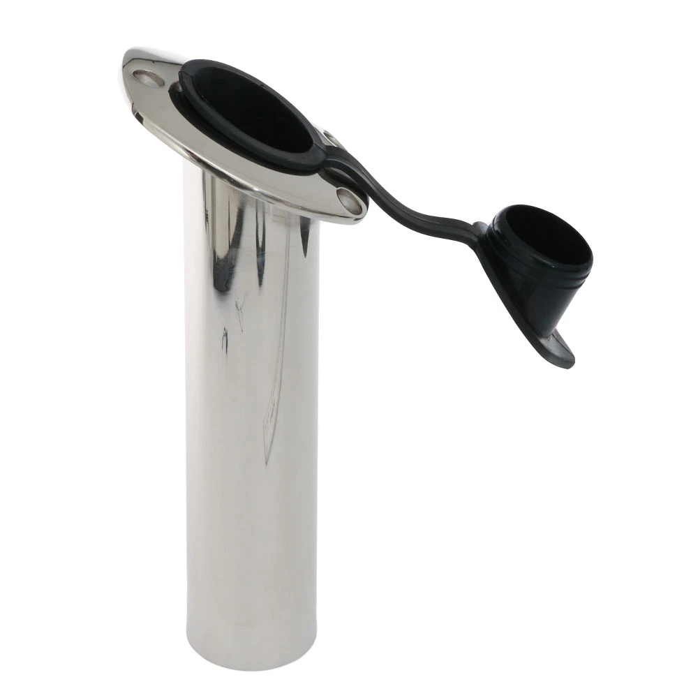 White Label Stainless Flush Mount Rod Holder 1 White Label Stainless Flush Mount Rod Holder