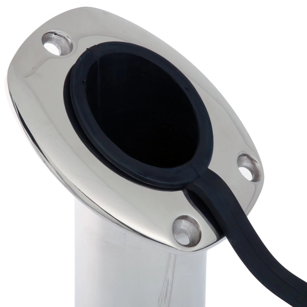 White Label Stainless Flush Mount Rod Holder 2 White Label Stainless Flush Mount Rod Holder - Image 2