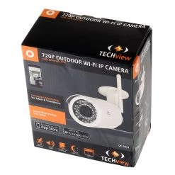 White Label Outdoor Wi-Fi IP Camera With Infrared LEDs 720p