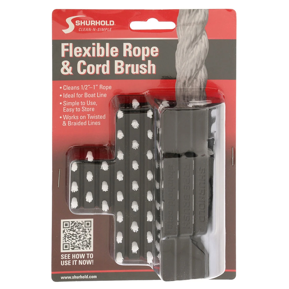White Label Shurhold Flexible Rope And Cord Brush 1 White Label Shurhold Flexible Rope And Cord Brush