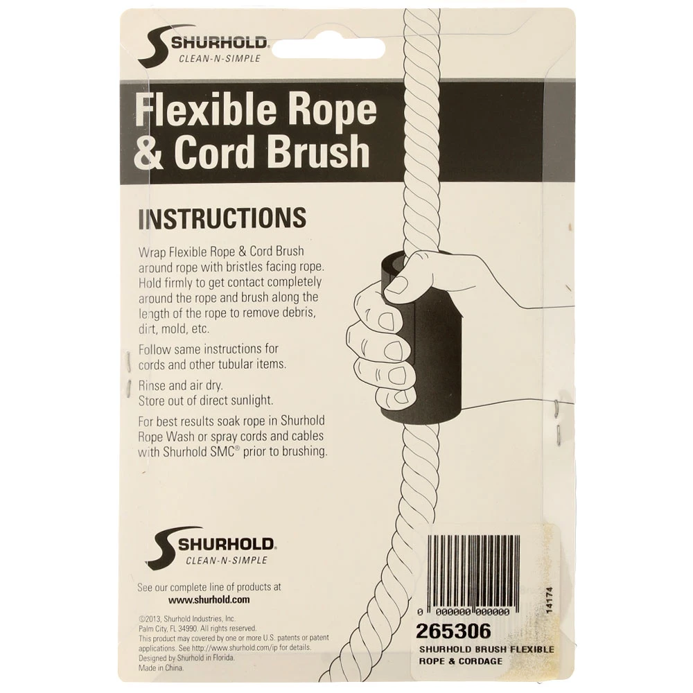 White Label Shurhold Flexible Rope And Cord Brush 2 White Label Shurhold Flexible Rope And Cord Brush - Image 2