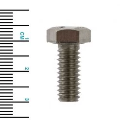 White Label Stainless Steel G304 Hex Set Screw 516 X 34 Qty 1