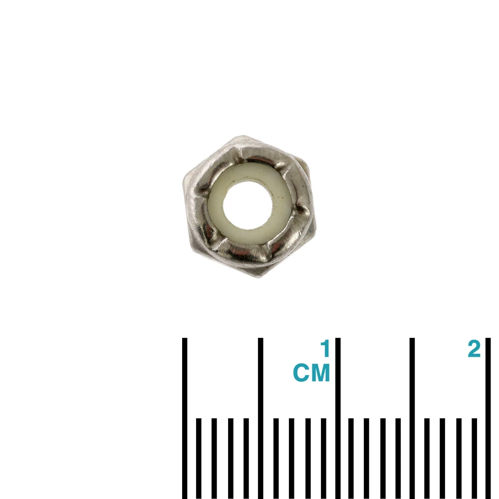 White Label Stainless Steel G304 Nylon Lock 532 Qty 100 2 White Label Stainless Steel G304 Nylon Lock 532 Qty 100 - Image 2