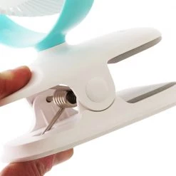 White Label Clip-On Mini USB Desk Fan White 3W -White Label Sales Store 110193 11