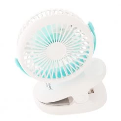 White Label Clip-On Mini USB Desk Fan White 3W -White Label Sales Store 110193 13