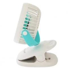 White Label Clip-On Mini USB Desk Fan White 3W -White Label Sales Store 110193 9