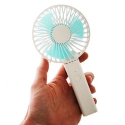 White Label Handheld Folding USB Fan 3W -White Label Sales Store 110194 10