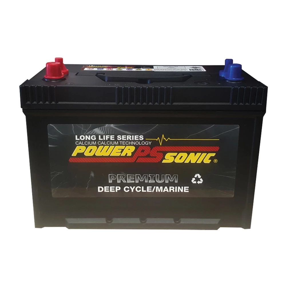 White Label Powersonic SMF Deep Cycle Maintenance Free Battery 120Ah 1 White Label Powersonic SMF Deep Cycle Maintenance Free Battery 120Ah