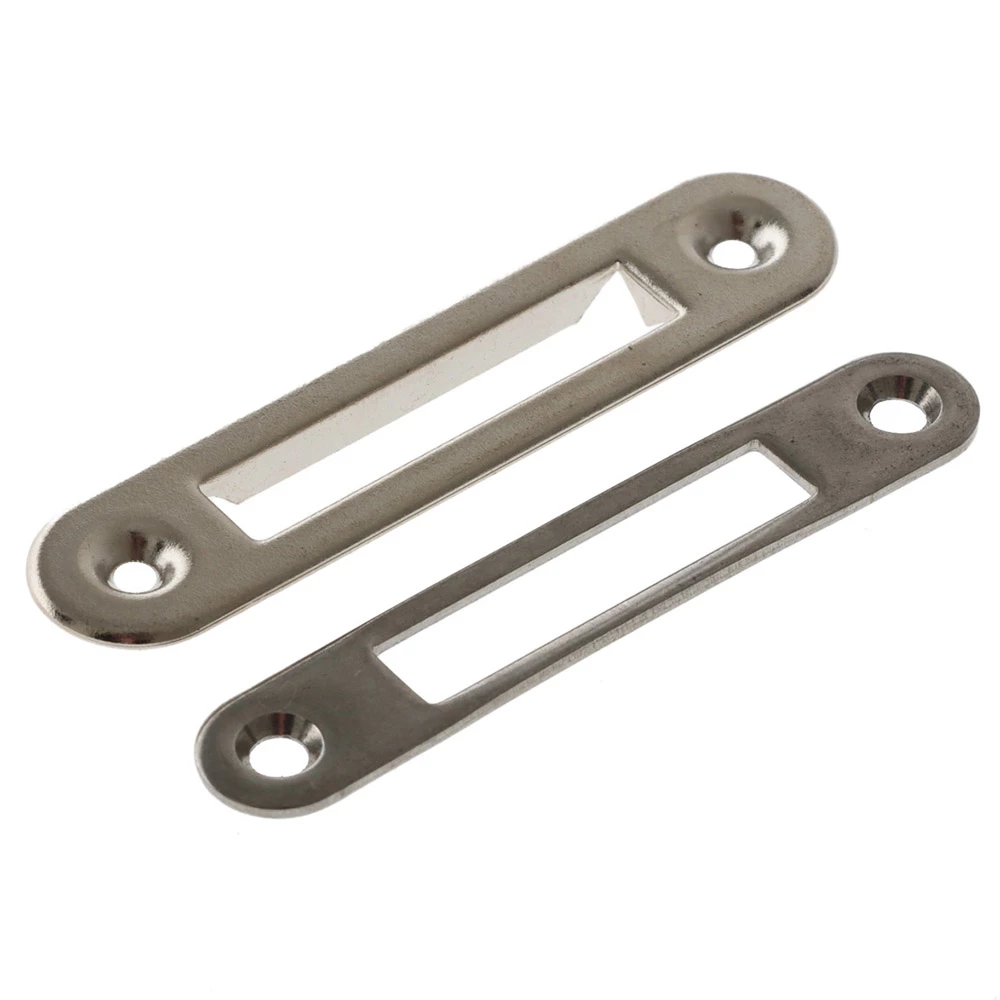 White Label Recessed Flat Striker Plate 1 White Label Recessed Flat Striker Plate