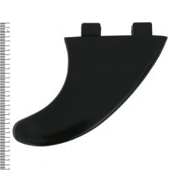 White Label G5 FCS Style Nylon Surfboard Fin Black