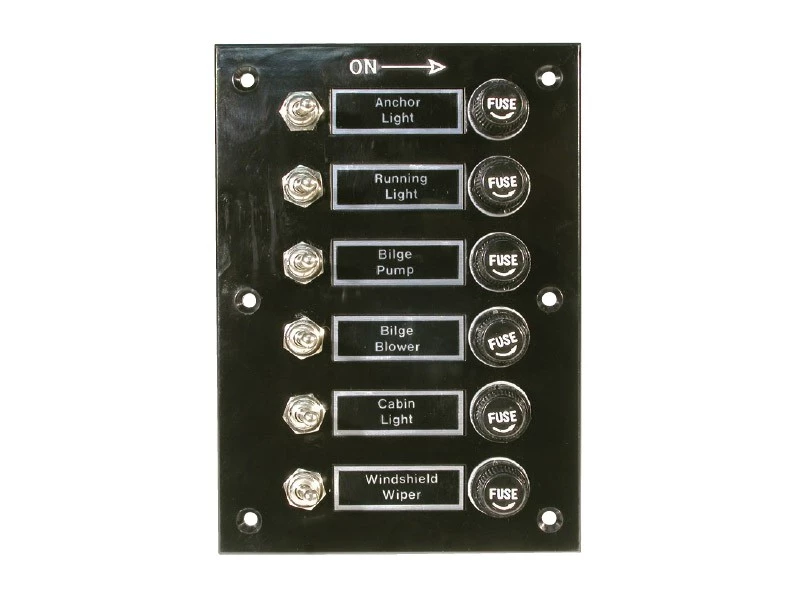 White Label Bakelite Switch Panel 1 White Label Bakelite Switch Panel