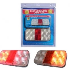 White Label Ark Slimline Submersible LED Trailer Light Set 12v