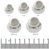 White Label Stainless Steel Dome Nut G316 UNC 3/8 Qty 1