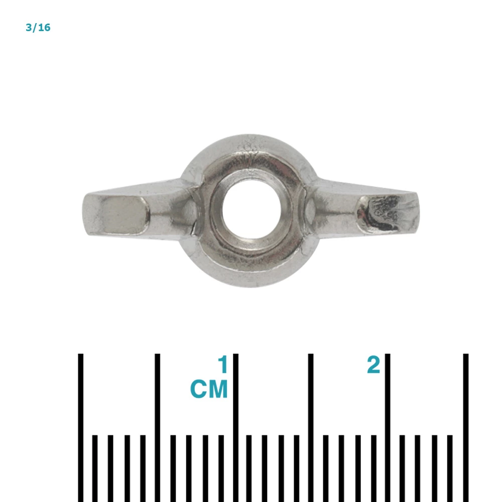 White Label Stainless Steel G316 Wing Nut 2 White Label Stainless Steel G316 Wing Nut - Image 2