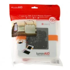 White Label LuminAID PackLite Max 2-in-1 Phone Charger
