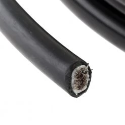 White Label GYY 35mm Single Core Approved Tinned Cable Black - Per Metre