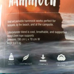 White Label Hammock In Bag