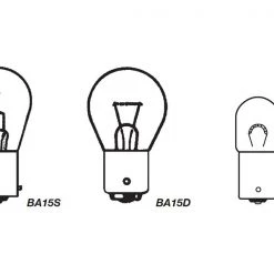 White Label Bayonet Parallel Pins Bulb