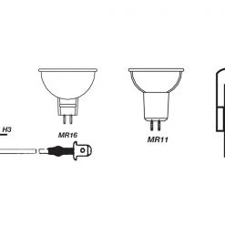White Label Quartz Halogen Bulb 12V