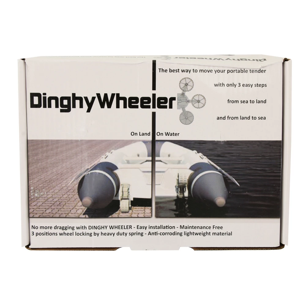 White Label Marine Transom Dinghy Wheels For Inflatable Boats 1 White Label Marine Transom Dinghy Wheels For Inflatable Boats