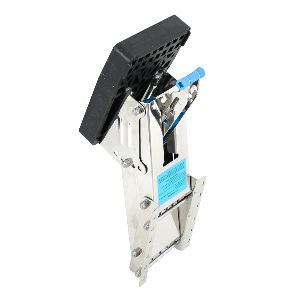 White Label Stainless Steel Retractable Outboard Motor Bracket 2 White Label Stainless Steel Retractable Outboard Motor Bracket - Image 2