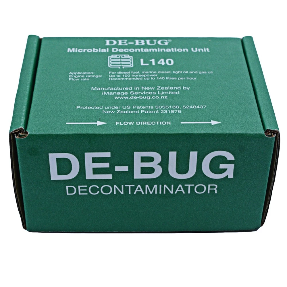 White Label De-Bug L140 Magnetic Diesel Filter With Fittings 1 White Label De-Bug L140 Magnetic Diesel Filter With Fittings
