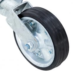 White Label Galvanised Jockey Wheel 8in