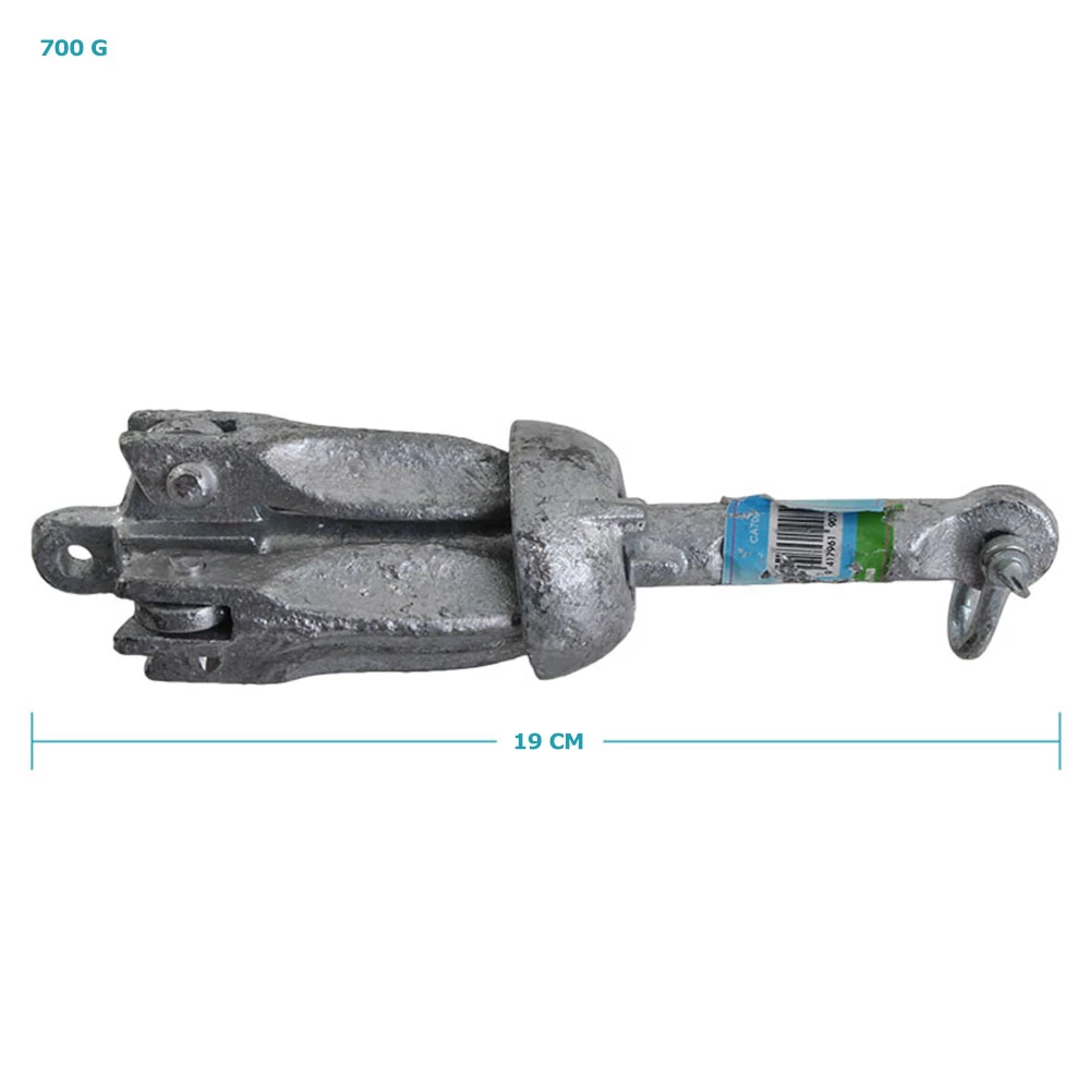 White Label Galvanised Collapsible Grapnel Anchor 2 White Label Galvanised Collapsible Grapnel Anchor - Image 2