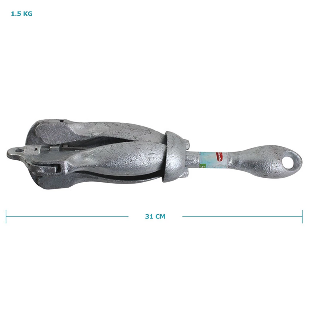 White Label Galvanised Collapsible Grapnel Anchor 4 White Label Galvanised Collapsible Grapnel Anchor - Image 4