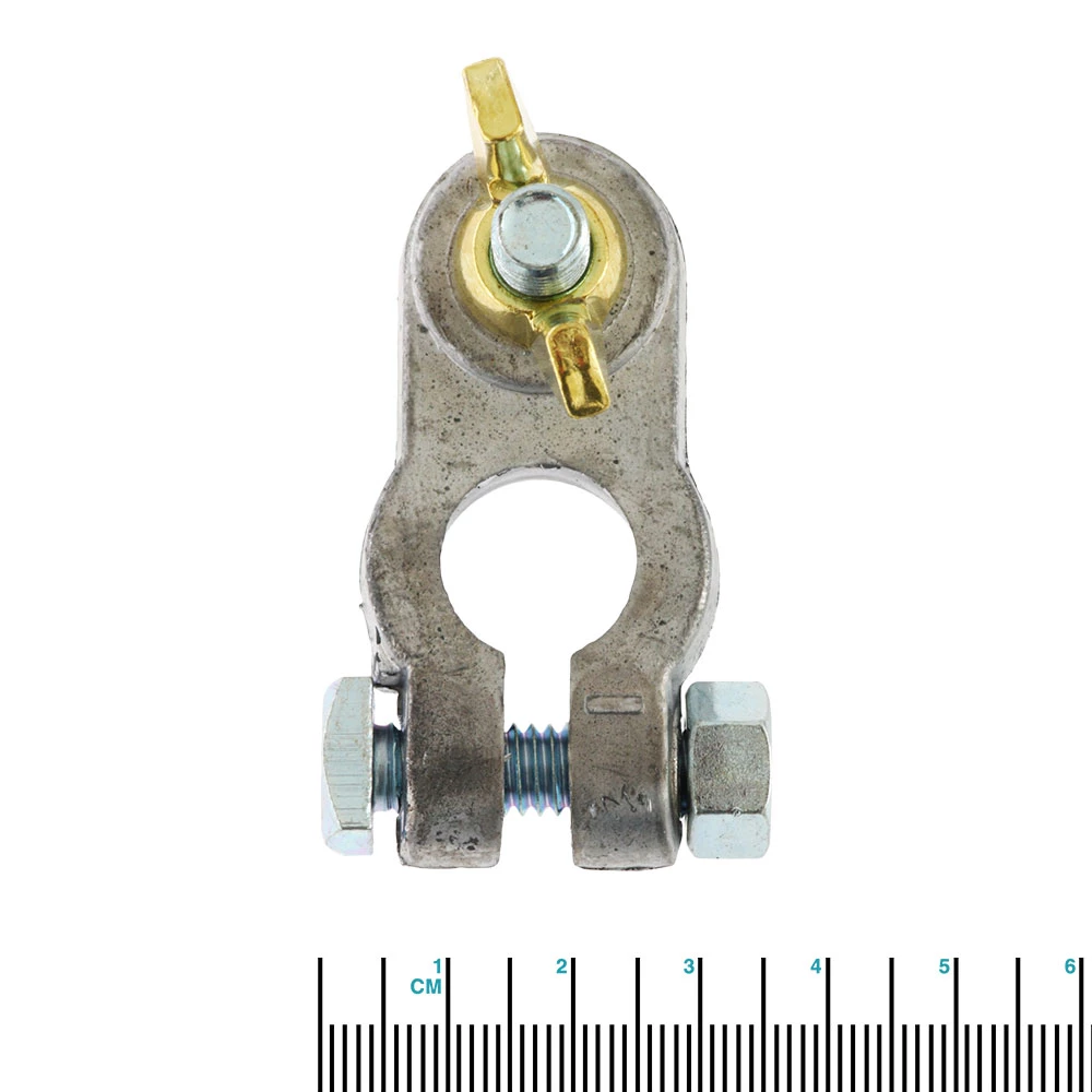 White Label Wing Nut Negative Battery Terminal 2 White Label Wing Nut Negative Battery Terminal - Image 2