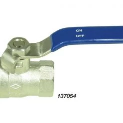 White Label Chrome Plated Brass Ball Valve