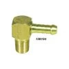 White Label Brass Elbow Hose Tail