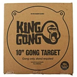 White Label King Gong Steel Gong Target 254mm