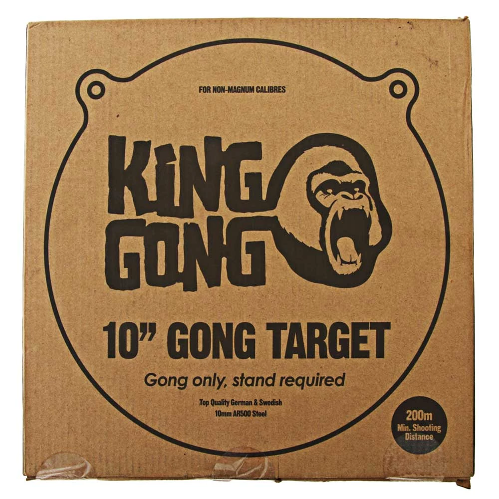 White Label King Gong Steel Gong Target 254mm 1 White Label King Gong Steel Gong Target 254mm
