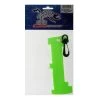 White Label Plastic Cray Measure Green