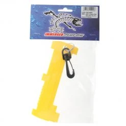 White Label Plastic Cray Measure Yellow