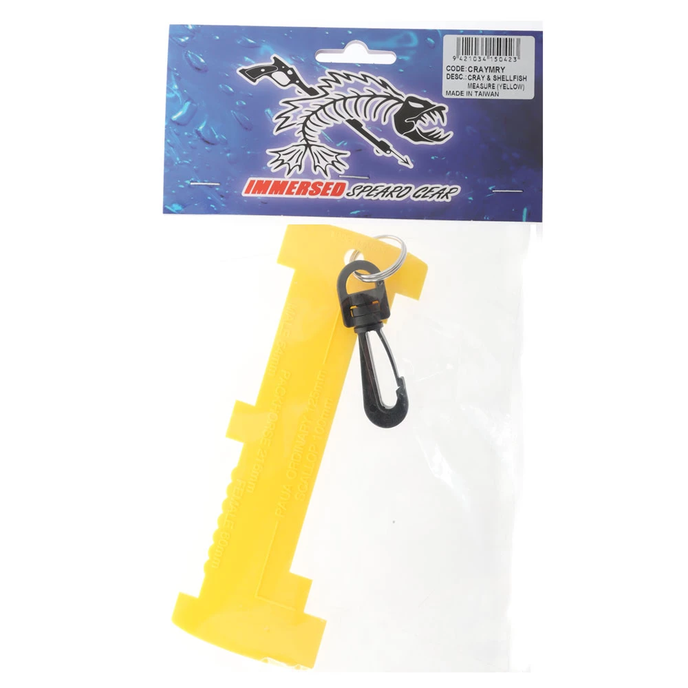 White Label Plastic Cray Measure Yellow 1 White Label Plastic Cray Measure Yellow