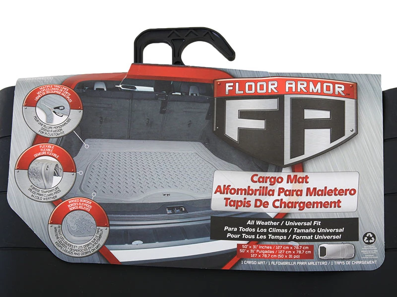 White Label Kraco Floor Armor Premium Rubber Cargo Mat 3 White Label Kraco Floor Armor Premium Rubber Cargo Mat - Image 3