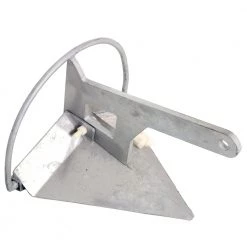 White Label Galvanised Breakaway Plough Anchor Large For Boats Up To 9m