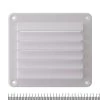 White Label Louvre Vent White 140x125mm